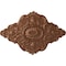 Ekena Millwork Ashford Ceiling Medallion, Hand-Painted Polished Copper, 42 3/4"W x 28 7/8"H x 1"P CM42X28ASPOS - alternate 1